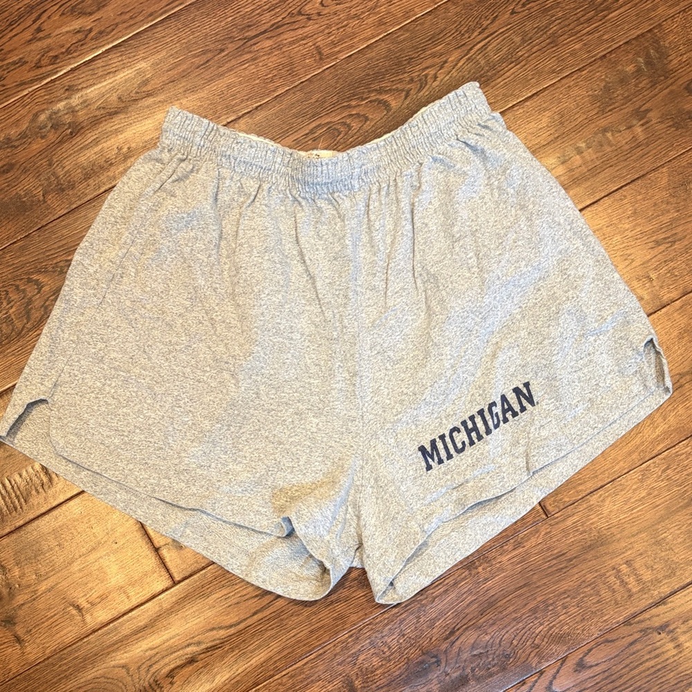 Gray MICHIGAN Shorts
